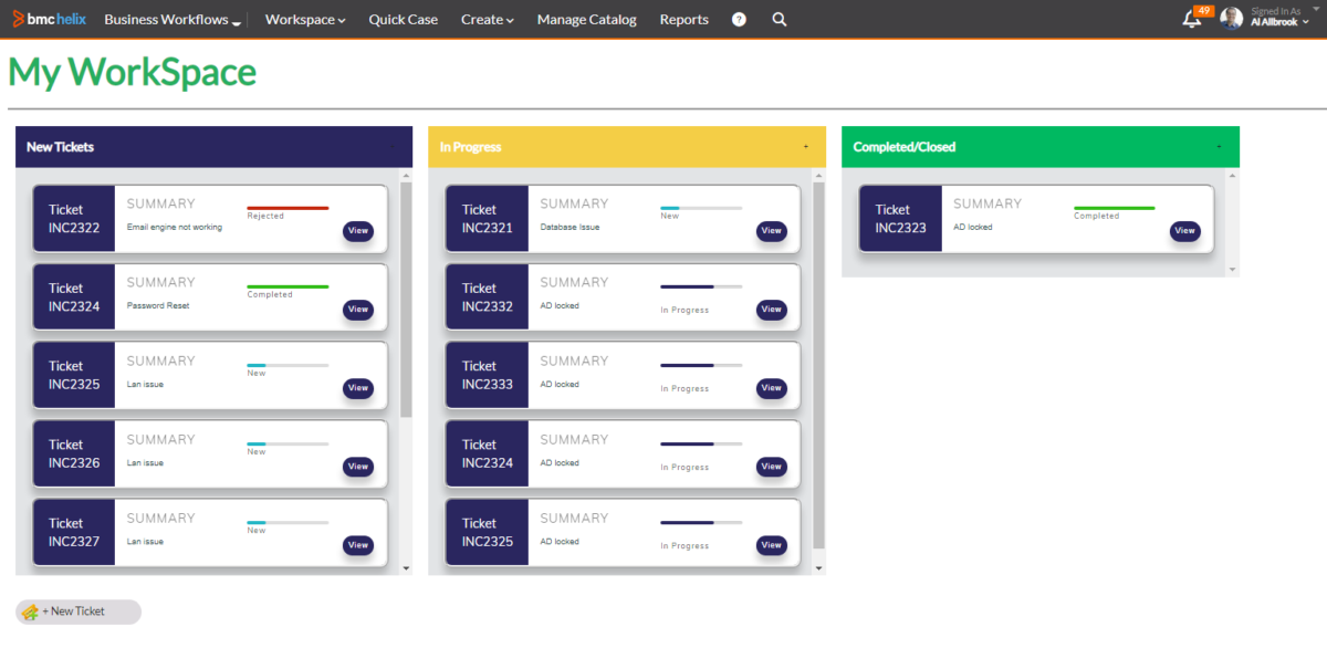 Kanban Board View